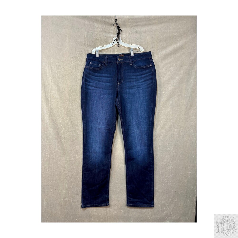 Lee Straight Women's Jeans Size W30 L32 Dark Wash
